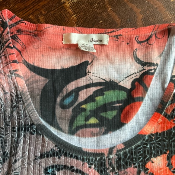 Sequenced  tank top   Size XL  new unused - Picture 2 of 3